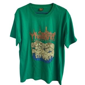 Vintage Tee Shirt Thailand Elephant Souvenir Adult Size XL 90s Y2k